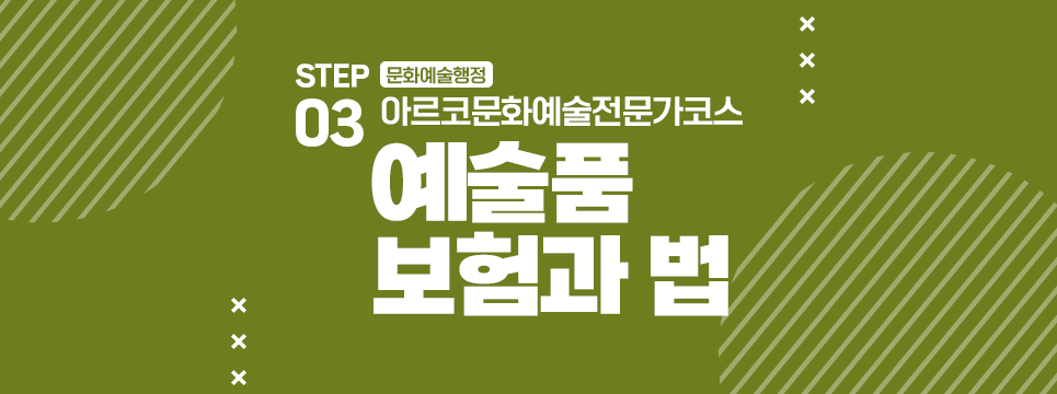 STEP03 문화예술행정 아르코문화예술전문가코스 예술품 보험과 법